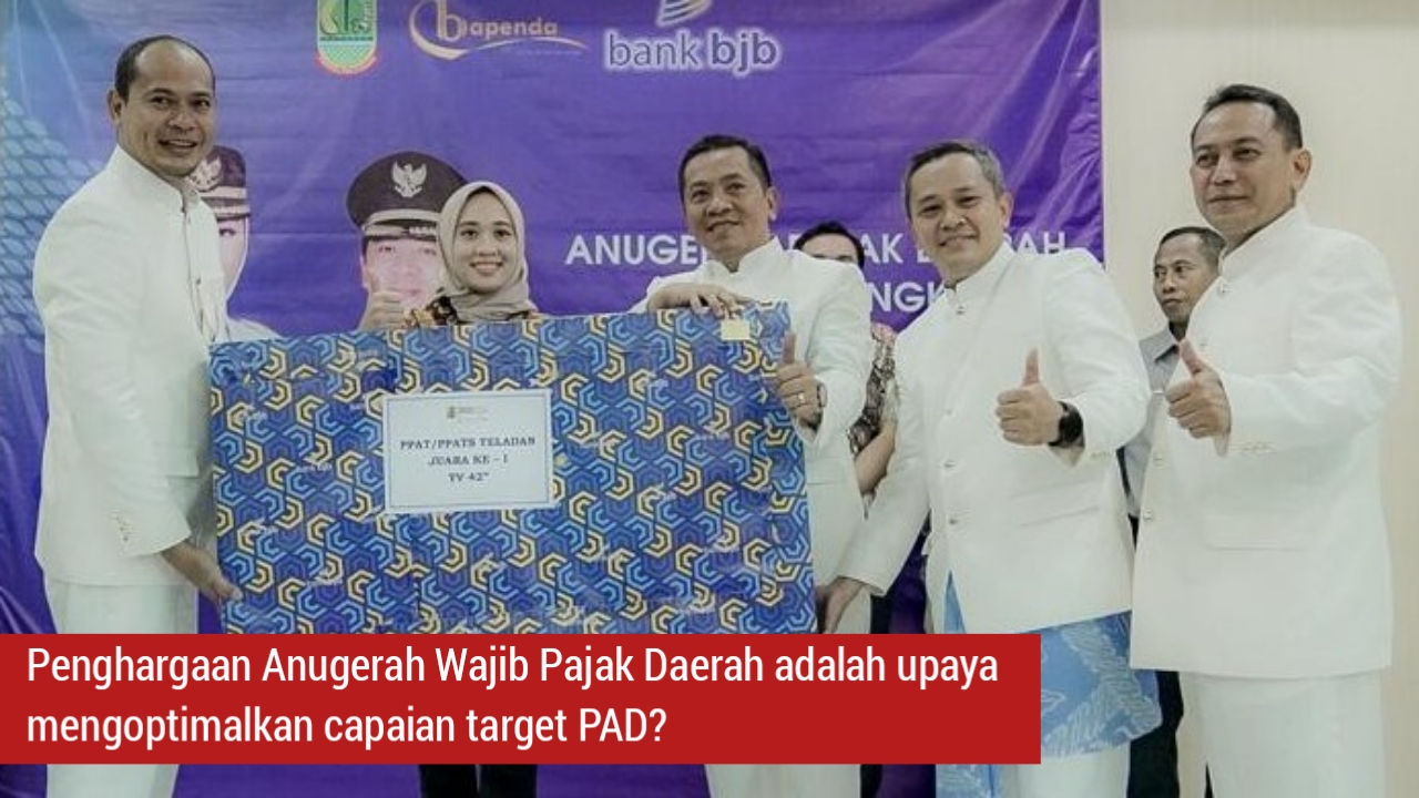 Anugerah Pajak Daerah 2022 Bapenda Karawang - Onediginews.com