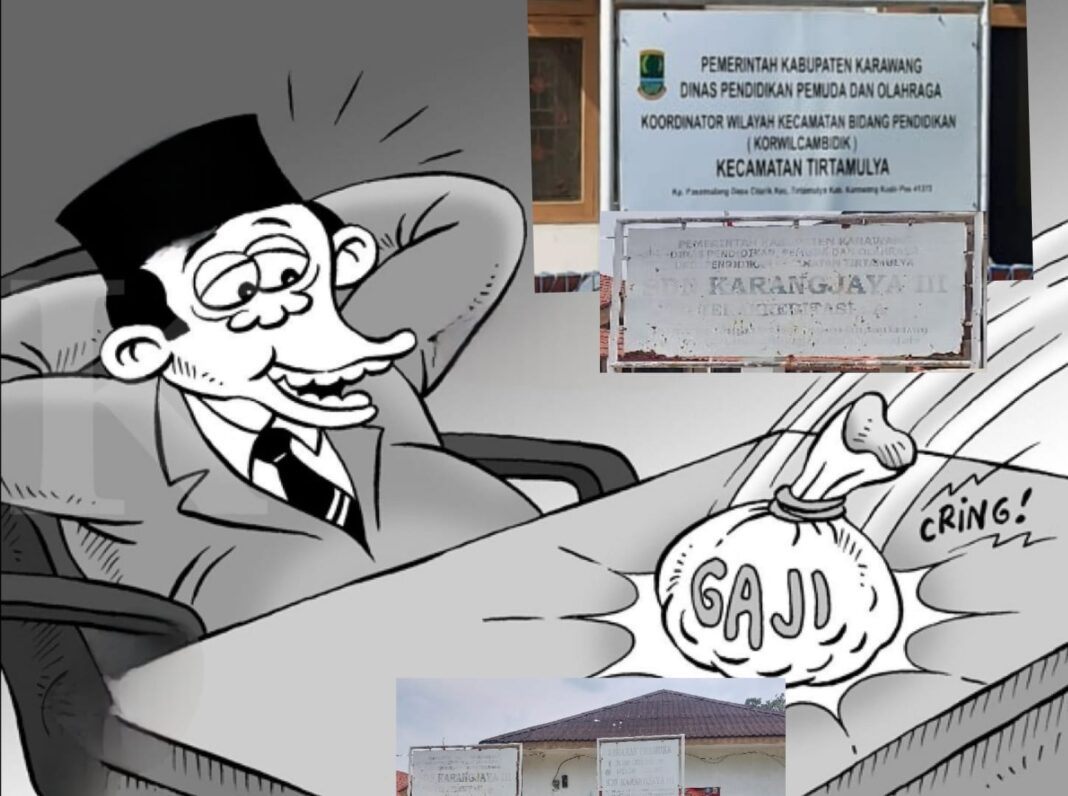 Dugaan Kongkalikong Kepala Sekolah dan Korwilcambidik Tirtamulya Terendus, Guru “Gaib” Terima Gaji Buta Bertahun-tahun