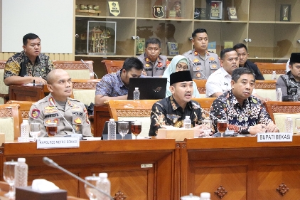 Pemkab Bekasi dan Komisi III DPR RI Bahas Penataan Fasilitas Ibadah di Tarumajaya