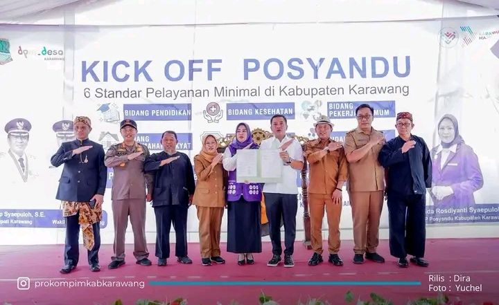 Pemkab Karawang Luncurkan Program Peningkatan Posyandu