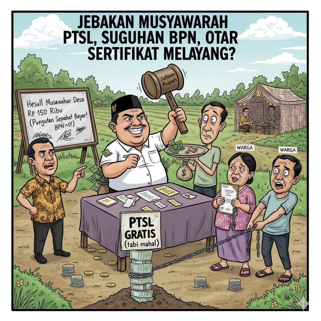 Dalih Hasil Musyawarah, PJs Kades Cadaskertajaya Diduga ‘Cekik’ Warga Lewat Biaya PTSL Capai Jutaan Rupiah, Sekdes : Buat Suguhan BPN??