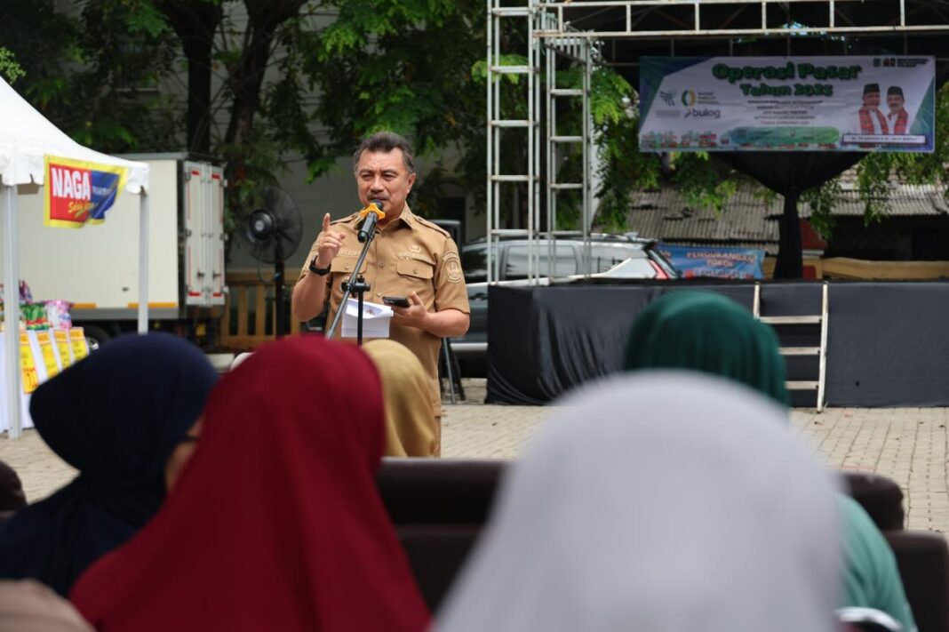 Wawali Harris Bobihoe : Operasi Pasar Murah Tekan Inflasi Ringankan Beban Rakyat