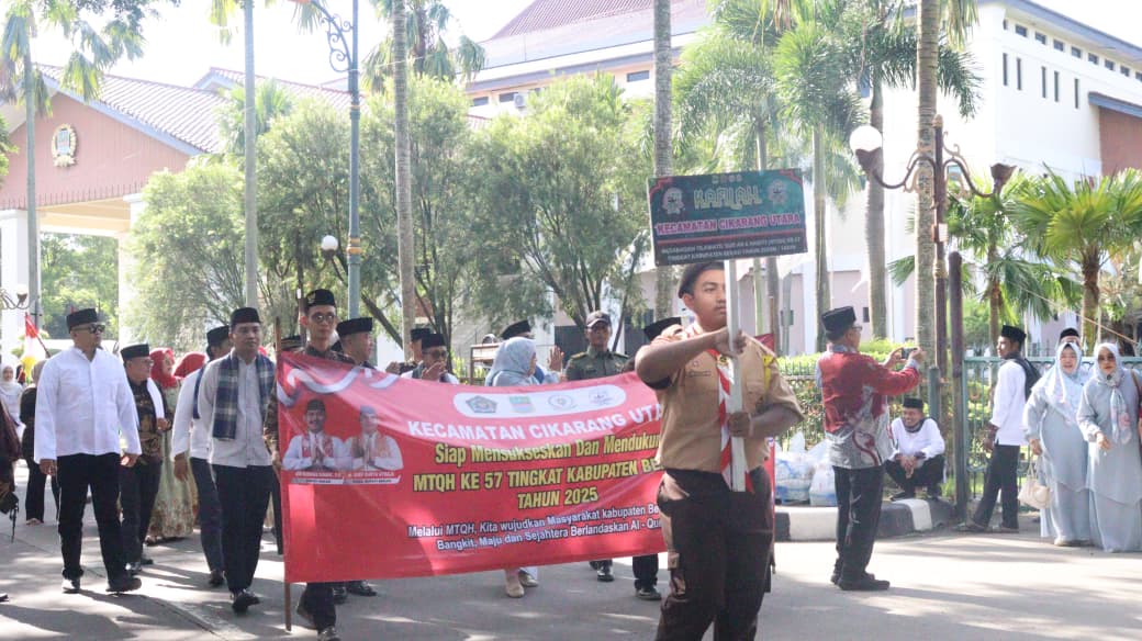 Targetkan Juara Umum Berturut-turut, Cikarang Utara Siapkan Kafilah Terbaik di MTQH Kabupaten Bekasi 2025