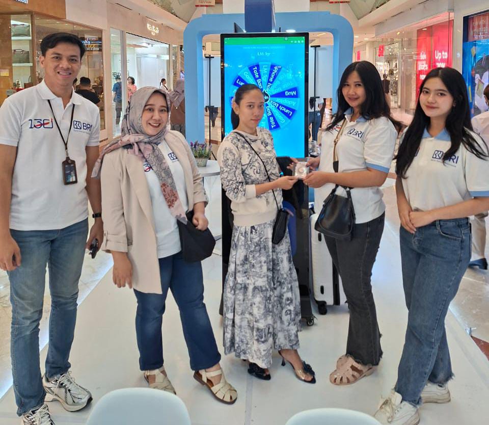 BRI Cabang Jakarta Pondok Indah Meriahkan HUT BRI ke-130, Gelar Pameran Road Mall to Mall