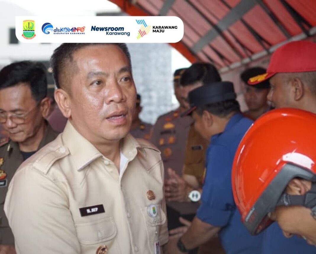 Penanganan Banjir Karangligar, Pemkab Karawang Siapkan Dapur Umum