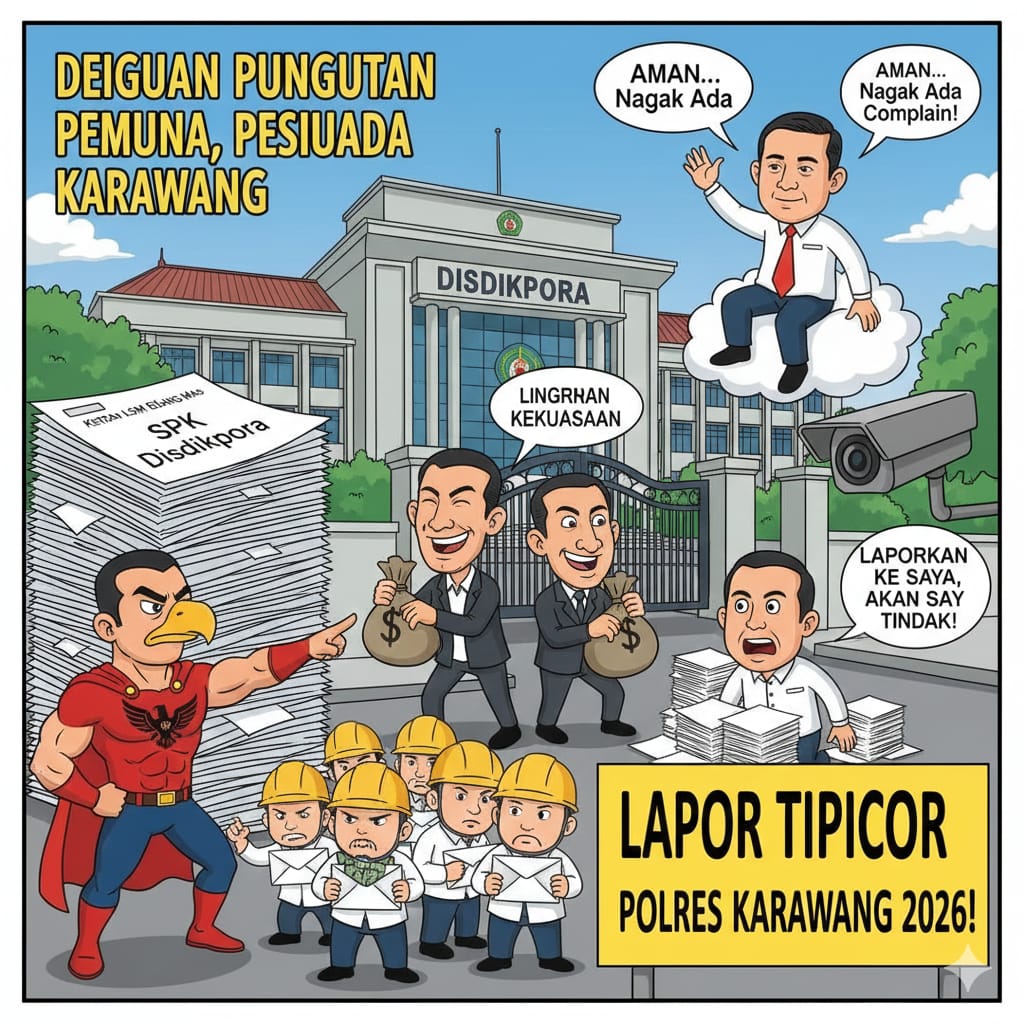 Dugaan Pungli Oknum PP Barjas Atas Proyek Disdikpora, LSM Elang Mas Akan Lapor ke Tipikor