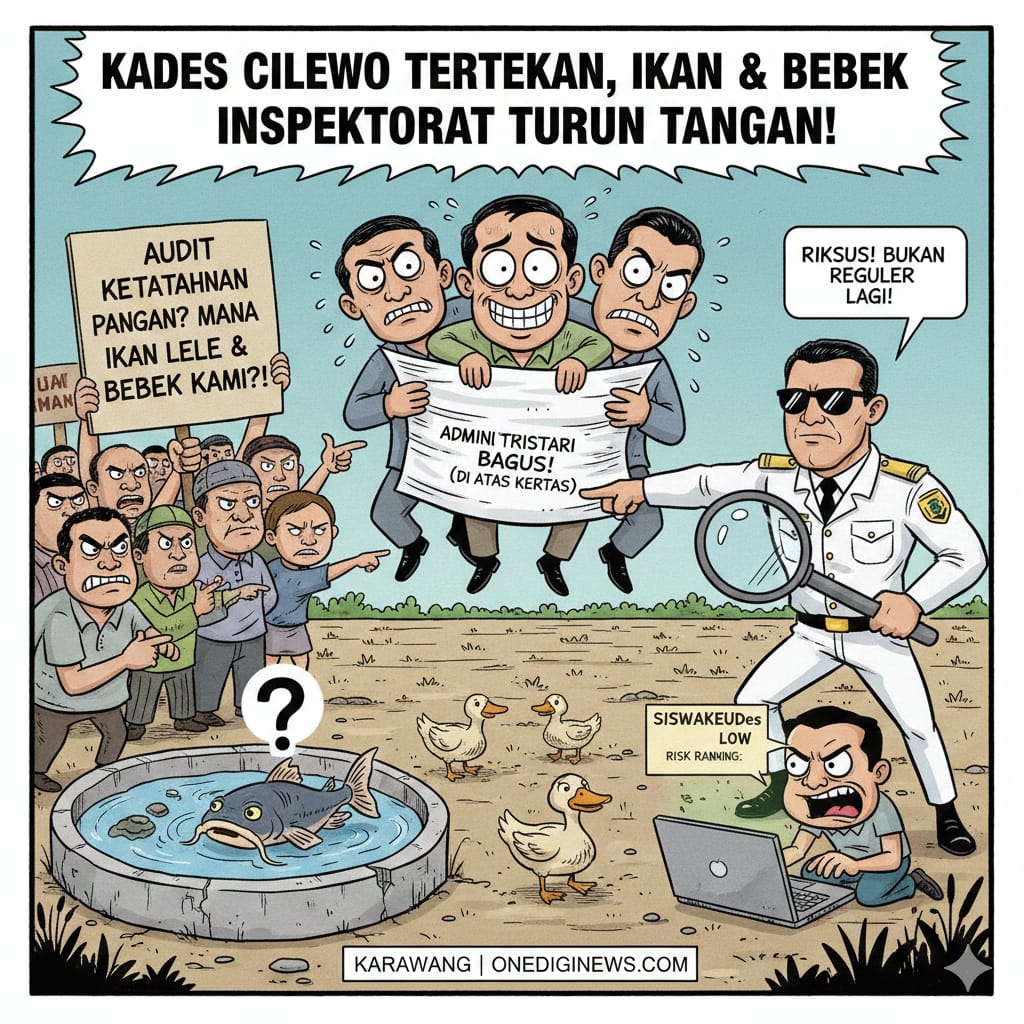 Kades Cilewo Ungkap Belum Pernah Tersentuh Audit Inspektorat, Mari Intip Ketahanan Pangan dan Penyertaan Modal Bumdes-nya Yang Jadi Tanda Tanya Warga?