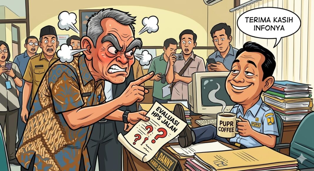 Askun Desak Evaluasi HPS Jalan, Kabid PUPR Karawang: “Terima Kasih Infonya”