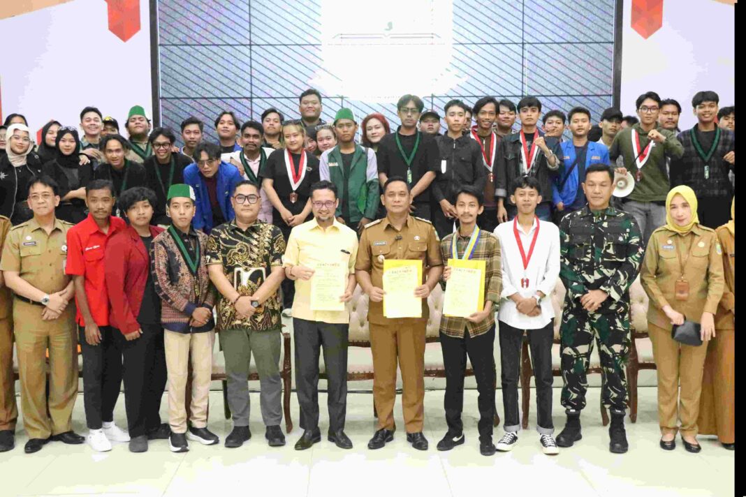 Mahasiswa Sampaikan 9 Tuntutan, Pemkab Bekasi Siap Tindak Lanjuti