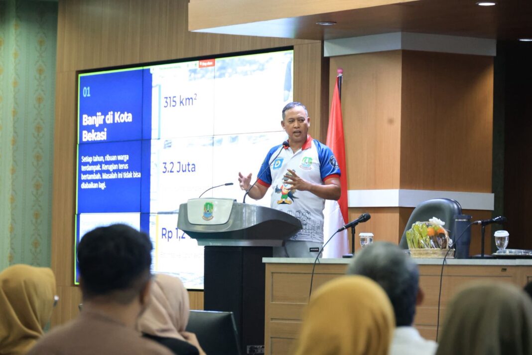 Kolaborasi Inovatif di Kota Bekasi: Wali Kota Gandeng Pemuda Terapkan Zero Runoff untuk Atasi Banjir