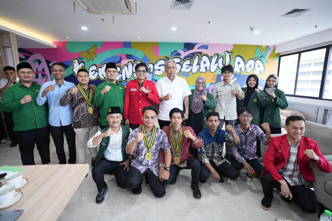 Krisis Pendidikan Mengkhawatirkan, PB PII Temui Wamensos RI