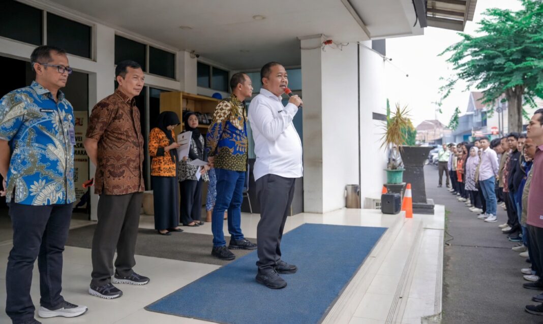 Wabup dan Sekda Karawang Pimpin Langsung Sidak Kehadiran ASN di Hari Libur Panjang