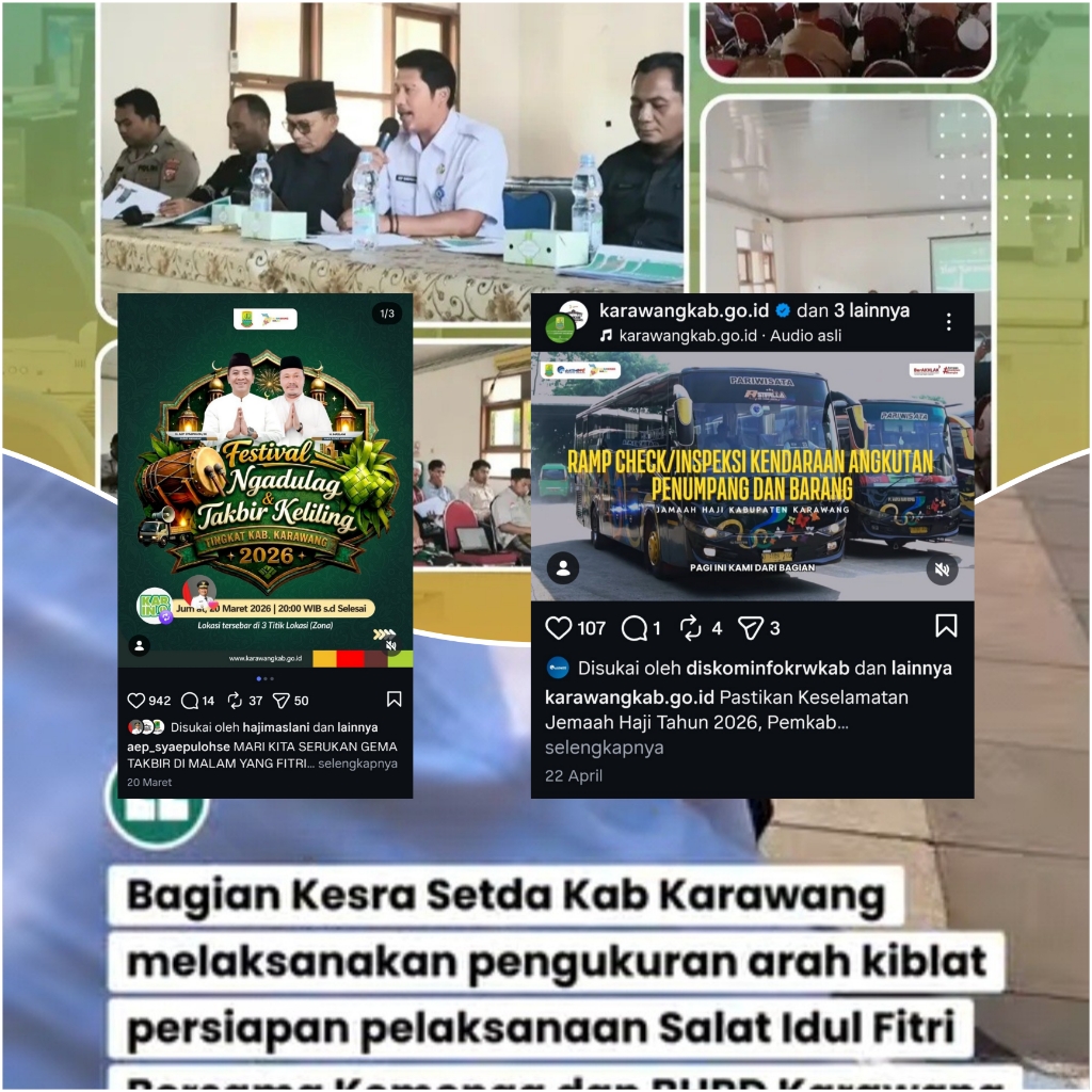 Warisan Anggaran Pejabat Lama, Kesra Karawang Habiskan Rp286 Juta untuk Live Streaming, Akun Instagram Sepi Unggahan