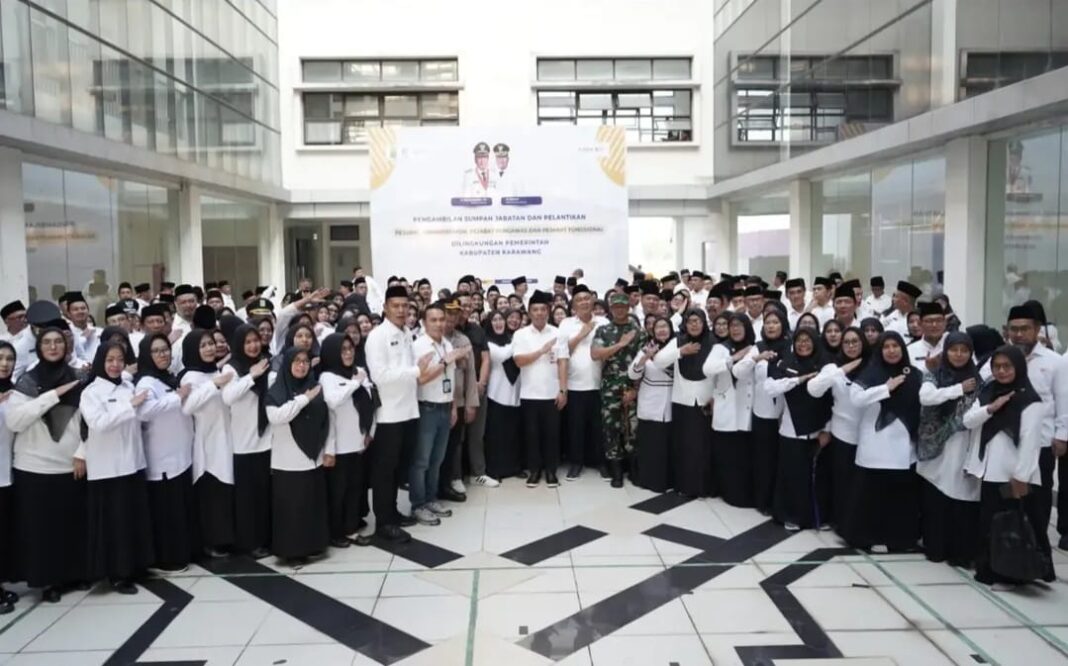 Lantik 151 ASN, Bupati Aep Minta Berikan Kinerja Terbaik untuk Karawang