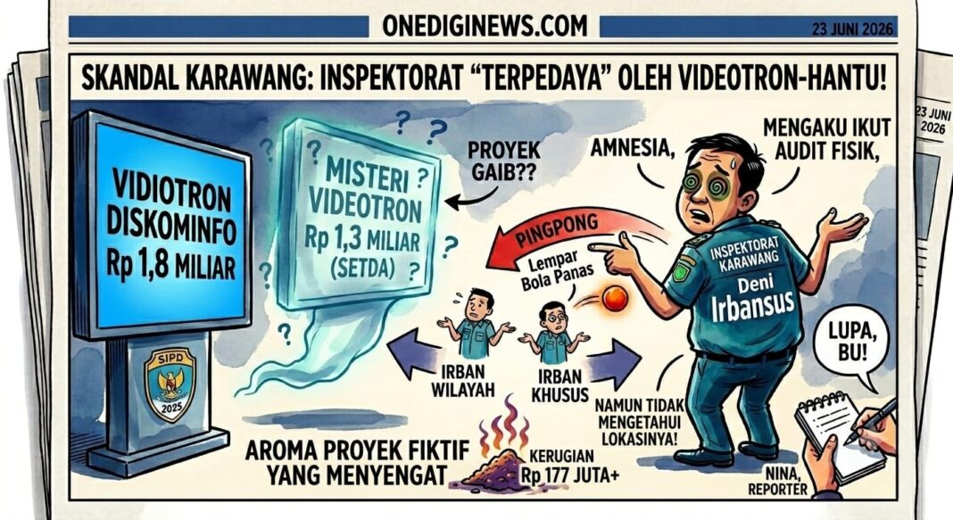 Misteri Vidiotron : Inspektorat Ngaku Ikut Audit Fisik Tapi Gak Tahu Tempatnya, Aroma Proyek Fiktif pun Menyengat??