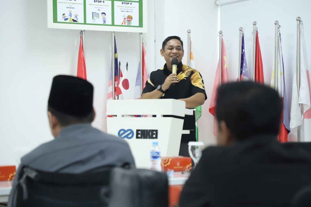 Plt Bupati Bekasi Minta PT Enkei Indonesia Pertahankan Tenaga Kerja dan Prioritaskan Warga Lokal