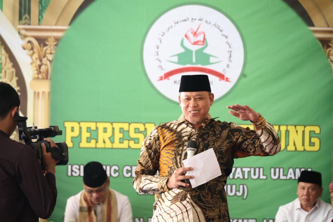 Tri Adhianto Resmikan Gedung Islamic Center Jamiyyatul Ulama Jatisari, Perkuat Syiar Islam dan Pembinaan Umat