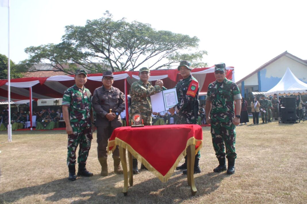 Plt. Bupati Bekasi Buka TMMD ke-129 di Cibarusah, Percepat Pemerataan Pembangunan Desa
