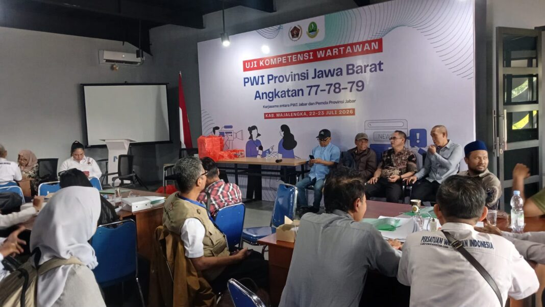 Ikuti UKW di Majalengka, 56 Wartawan Dinyatakan Kompeten