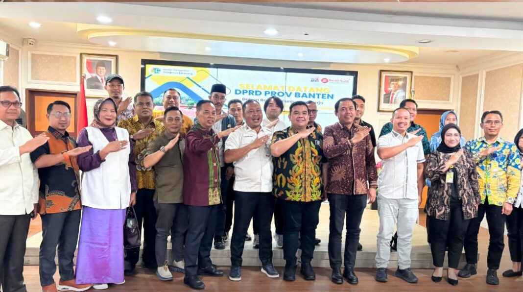 Wabup Karawang Maslani Terima Kunjungan Kerja DPRD Banten, Bahas Tata Kelola Daerah Industri