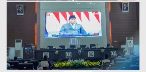 Jelang HUT ke-81 RI, Bupati Karawang Dengarkan Pidato Kenegaraan Presiden Prabowo di DPRD
