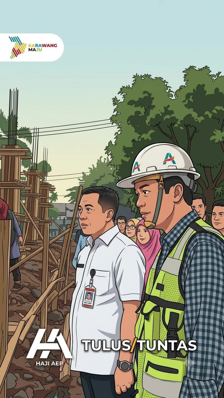 Disemprot Bupati Aep, Pengawas Proyek Puskesmas Kotabaru Senilai Rp5,6 Miliar Buka Suara Soal Coran hingga Temuan Sampah Tanah