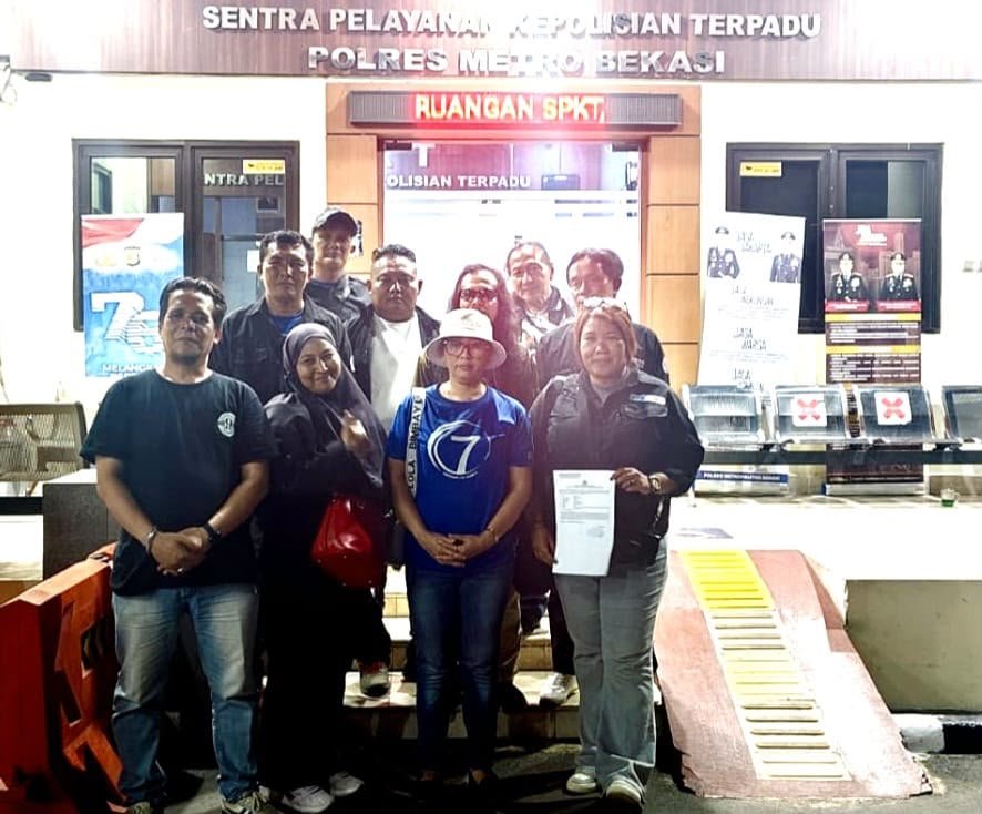 FWJI Kabupaten Bekasi Laporkan RSP alias Ros ke Polisi Terkait Dugaan Pencemaran Nama Baik Organisasi