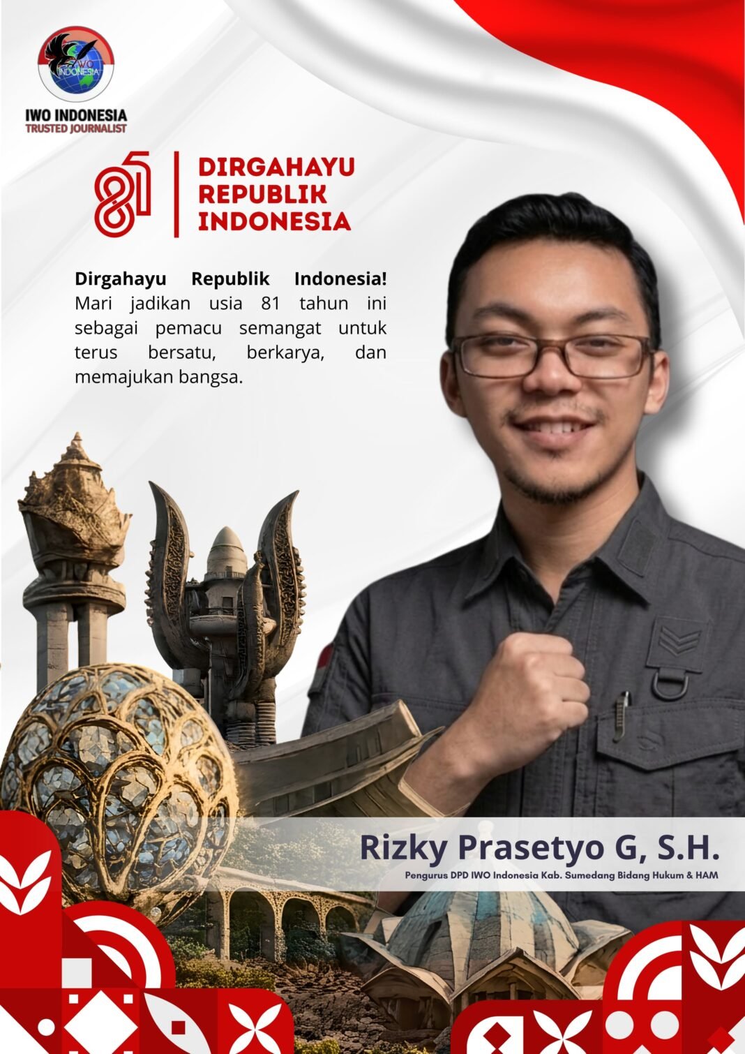 Momentum HUT Ke-81 RI, DPD IWOI Kabupaten Sumedang Ajak Masyarakat Implementasikan Nilai-Nilai Pancasila