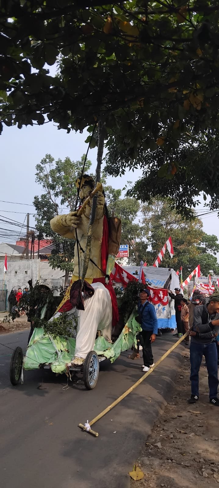 Karnaval 17 Agustus 2026 di Cicalengka Kabupaten Bandung Dipadati Warga Berlangsung Meriah