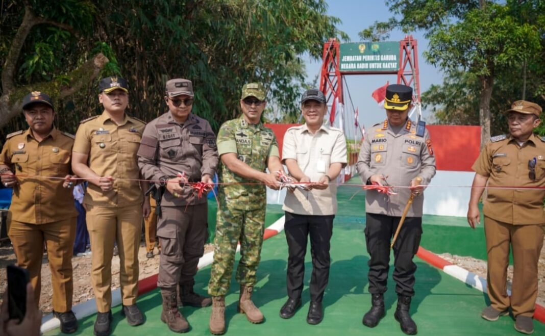 Bupati Karawang Resmikan Jembatan Perintis Garuda di Jatisari, Hubungkan Desa Kalijati dan Kamurang