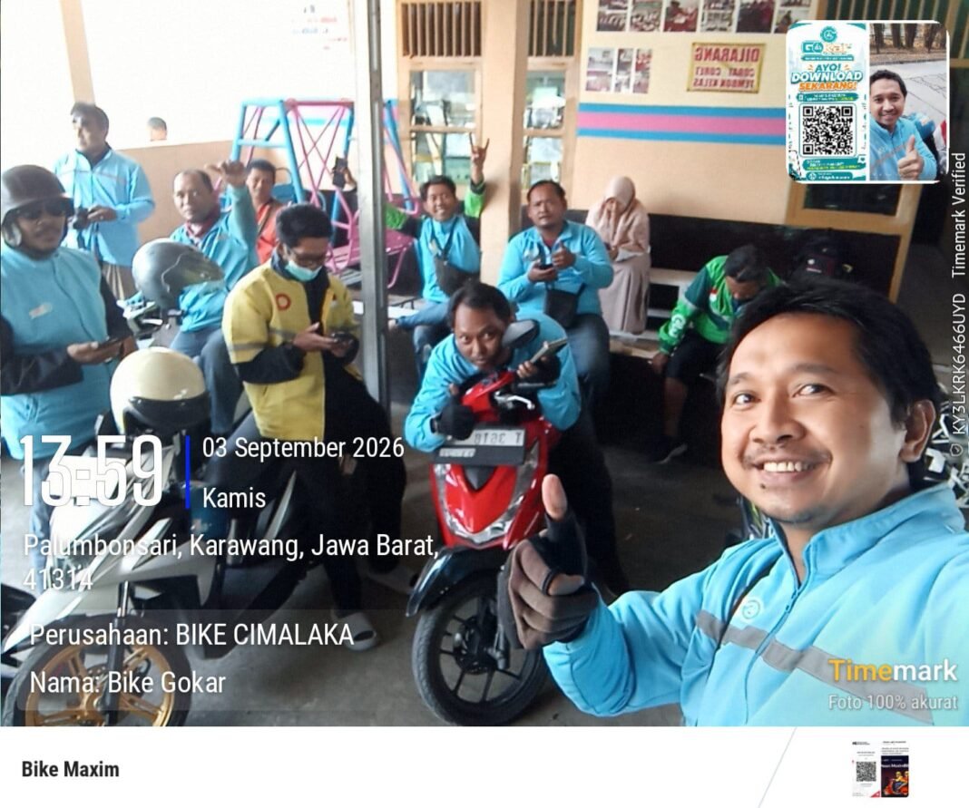 GOKAR Uji Coba Antar-Jemput 10 Siswa SMPN 1 Karawang Timur