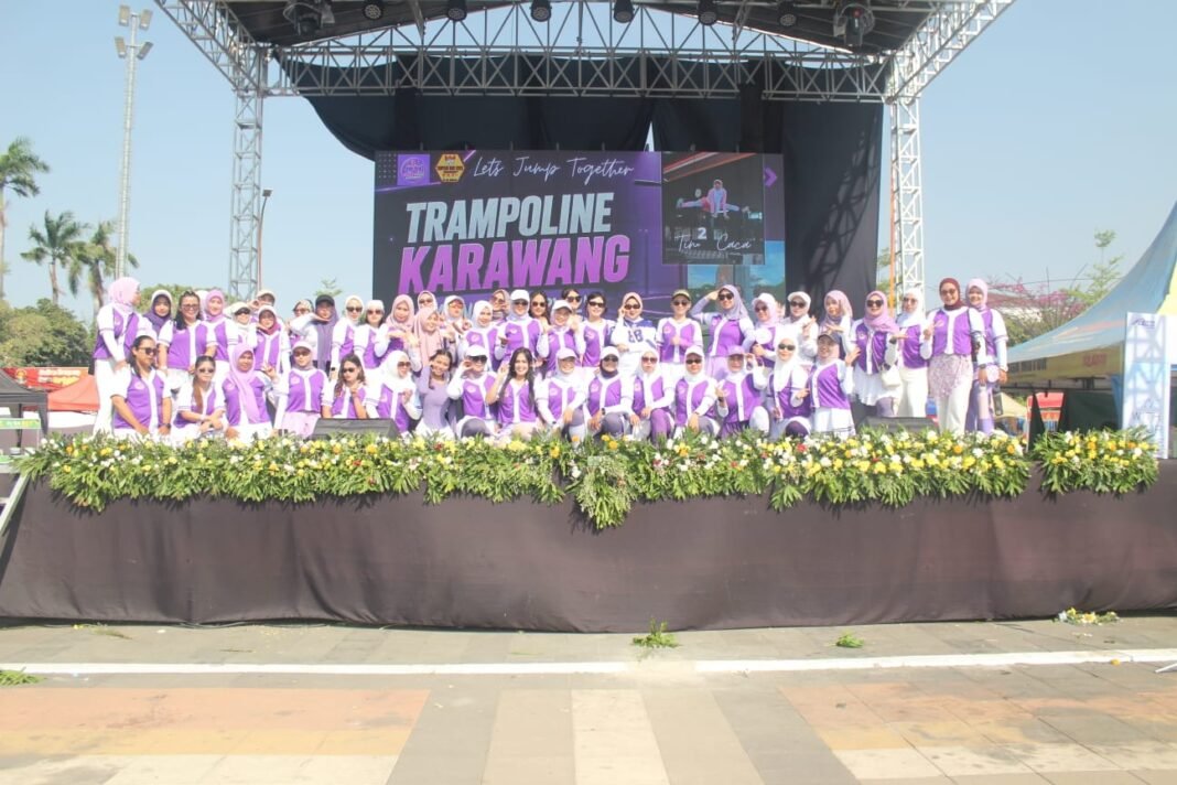 Trampoline Dance Fitness Karawang Ajak Warga Hidup Sehat di MOTEKAR Preneur 393
