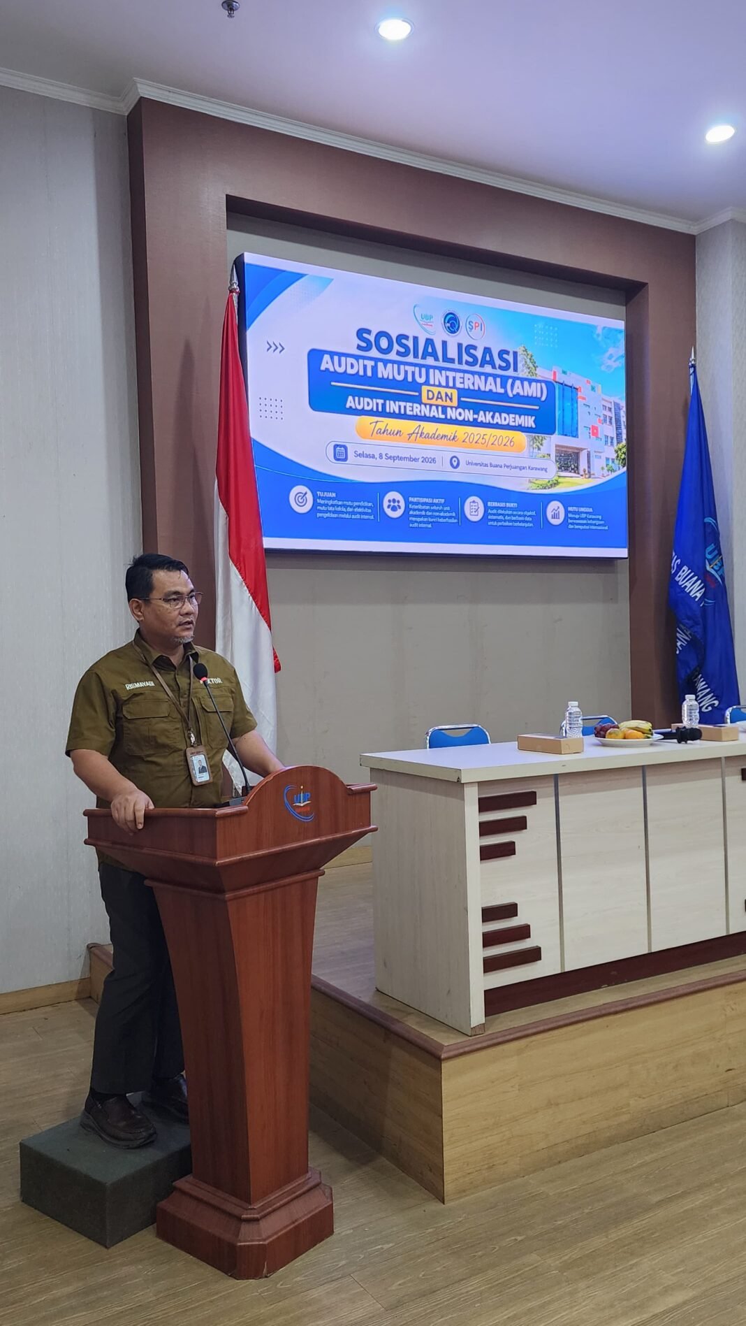 UBP Karawang Gelar Sosialisasi Audit Internal Non Akademik dan Audit Mutu Internal 2026