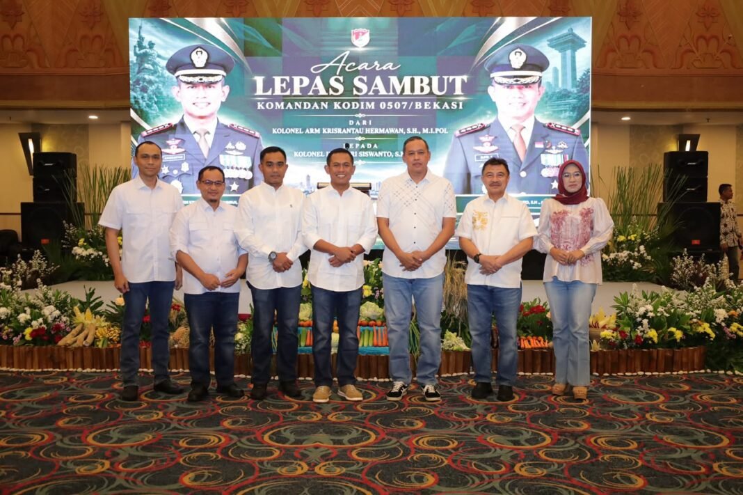 Serah Terima Dandim 05/07 Bekasi, Kolonel Infanteri Supri Siswanto Nahkodai Kodim 05/07 Bekasi Saat Ini.
