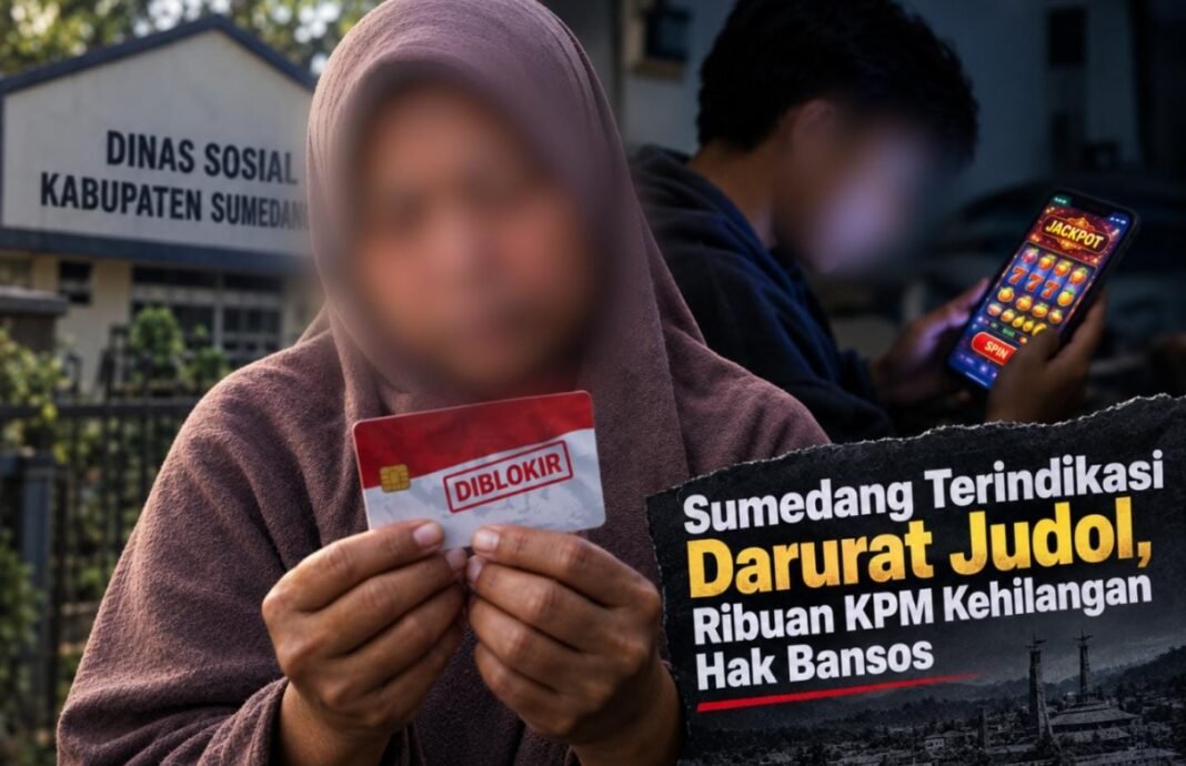 Sumedang Terindikasi Darurat Judol, Ribuan KPM Kehilangan Hak Bansos