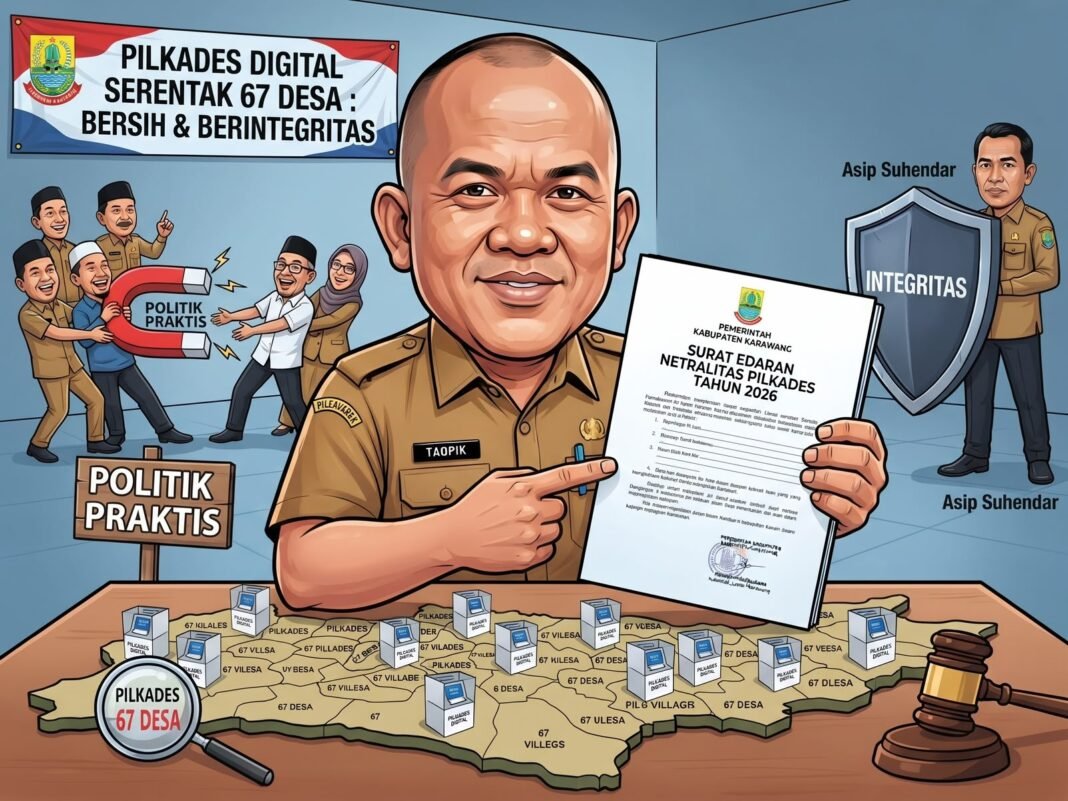 Awas Politik Praktis! Inspektorat Karawang Wanti-Wanti ASN Jauhi Pertemuan dengan Cakades dan Timses