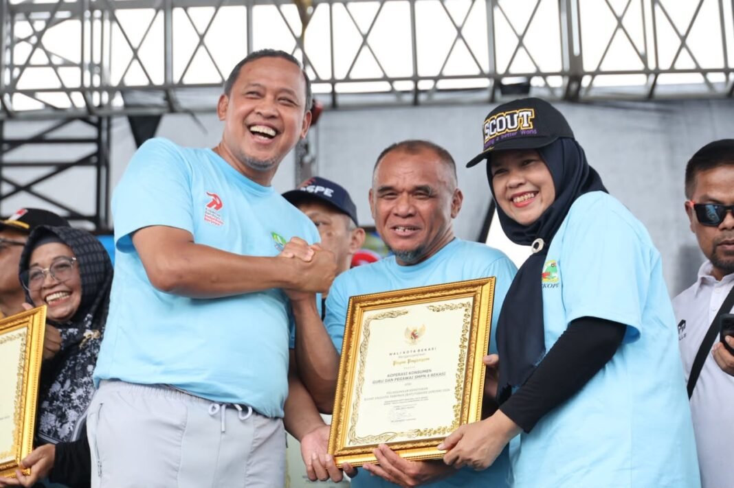 Gebyar Harkop ke-79, Wali Kota Bekasi Gaungkan Koperasi Muda dan Modern Menuju Porprov Jawa Barat 2026